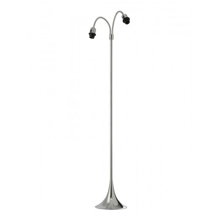 Nielsen Light - Fodgængerlampe Krom U/Skærm