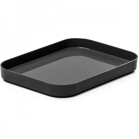 Smart Store - Compact S LÅG 19,5 x 14,5 x 2,5 Cm - Mørk Grå