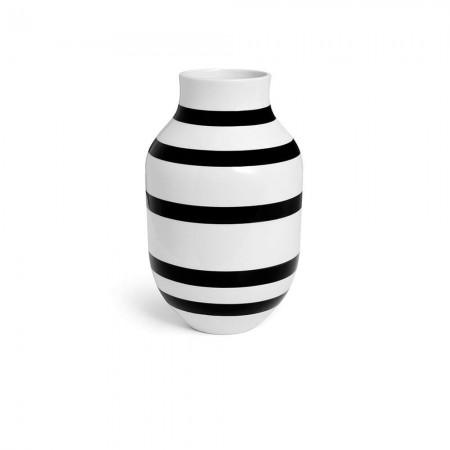 Kähler - Omaggio Vase Sort - H31 Cm