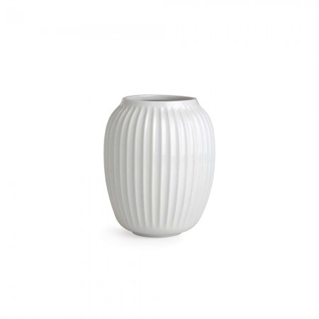 Kähler - Hammershøi Vase - Hvid Højde: 20 Cm.