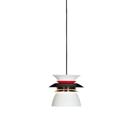 Belid - Diablo pendel ø16,5 cm sort/rød