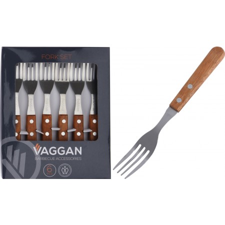 Vaggan - Steakgafter - 6 stk
