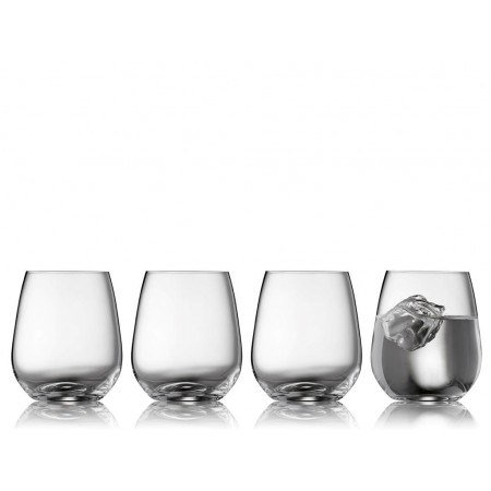 Lyngby - Krystal Zero Tumbler 4 Stk. - 41 Cl 