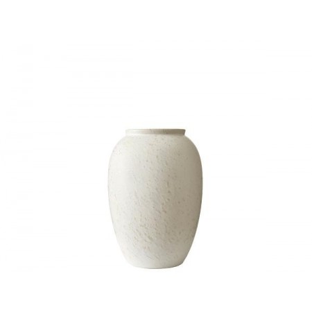 BITZ - Vase 25 cm - Mat creme