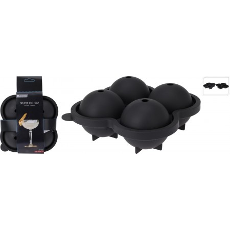 Excellent Houseware - Isterningebakke - 4 Kugler