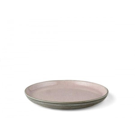 BITZ - Gastro tallerken 17 cm - Grå / lyserød