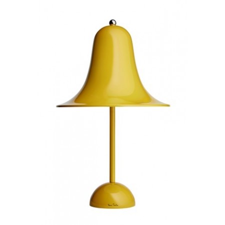 Verpan - Pantop bordlampe blank sennepsgul