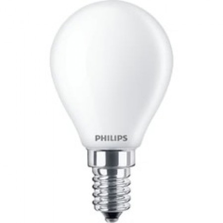 Philips - Pære krone opalglas 40 watt E14