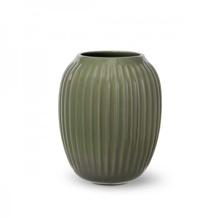 Kähler - Hammershøi Vase - H21 - Mørk Grøn