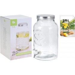Excellent Houseware - Saftdispenser - 5,5 L