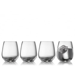Lyngby - Krystal Zero Tumbler 4 Stk. - 41 Cl 
