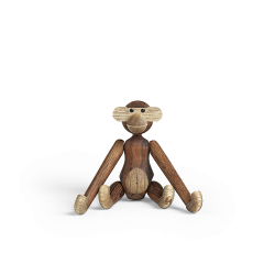 Kay Bojesen Abe Mini Teak- Og Limbatræ 9,5 Cm.