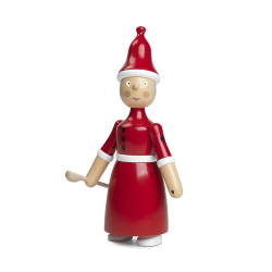 Kay Bojesen Nissemor Malet Bøgetræ 20 Cm.