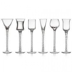 Lyngby glas - Snapseglas Rom 18 cm - 6 stk.