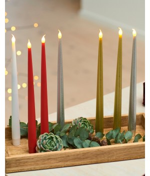 SIRIUS - CAROLIN TALL 2 STK LED LYS H:30CM, GULD 