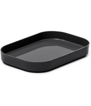 Smart Store - Compact XS LÅG - 14,5 x 10 x 2 Cm - Mørk Grå