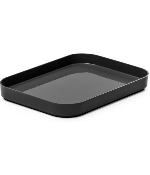 Smart Store - Compact S LÅG 19,5 x 14,5 x 2,5 Cm - Mørk Grå