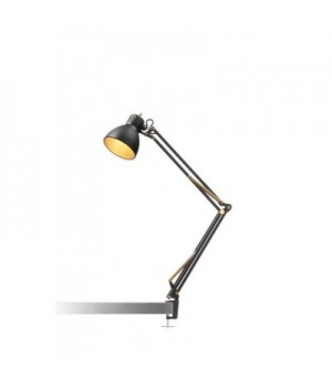 Nordic Living - Archi T1 junior bordlampe mat sort messing