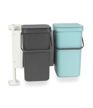 Brabantia - Sorteringsaffaldsspand Indbygningsmodul Med 2 x 16 Liter