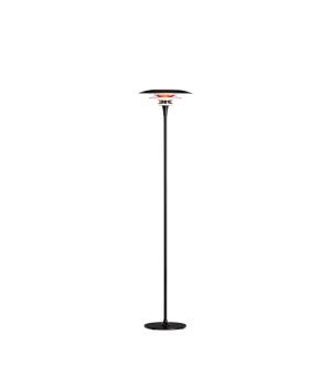 Belid - Diablo gulvlampe ø30cm sort/rød
