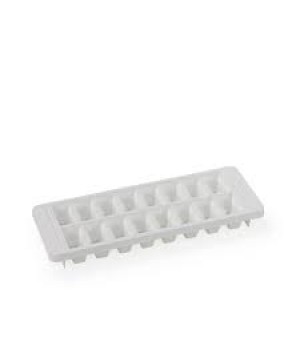 Plast1 - Isterningsbakke - Hvid plast