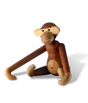 Kay Bojesen Abe Mellem Teak- Og Limbatræ  28 cm.