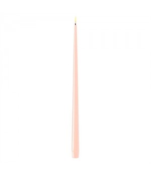 kerte lys rosa 38cm