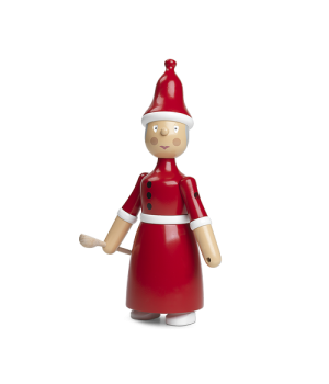 Kay Bojesen Nissemor Malet Bøgetræ 20 Cm.