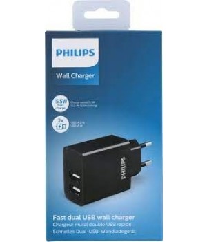 Philips - vægoplader til stikkontakt