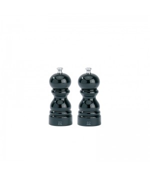 Peugeot - Paris Salt & Pebersæt Sort Lak - H: 12 Cm.