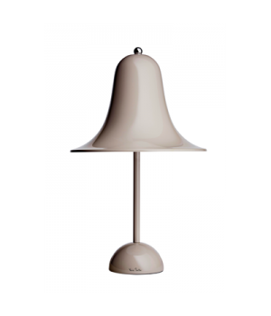 pantop bordlampe sand grå