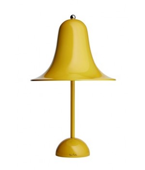 Verpan - Pantop bordlampe blank sennepsgul