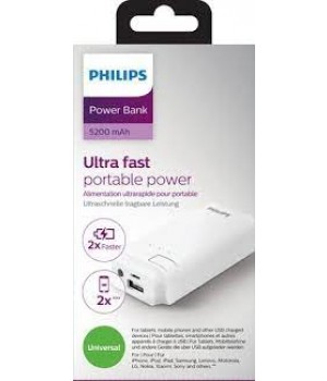 Philips - Powerbank - Ekstra hurtig