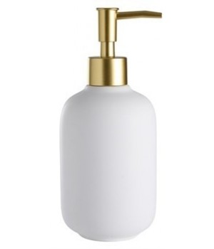 Day - Sæbedispenser - Hvid/guld