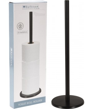 Toiletrulleholder - Mat Sort