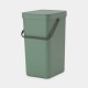Brabantia - Affaldsspand m/ Låg - Affaldssortering - Ny Grøn - 16 Liter