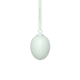 Lyngby - Rhombe Påskeophæng Soft Green - H7,5 cm. Farve: Soft Green. Materiale: Porcelæn. Diameter: 4,5 cm. Højde: 7,5 cm.