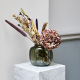 Holmegaard - Oval Vase Primula - Smoke  H17,5 cm