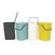 Brabantia - Affaldsspand m/ Låg - Affaldssortering 16 Liter - Hvid