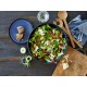 BITZ - Salatskål 30 Cm - Sort/Mørkeblå