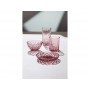 Lyngby Glas - Sorrento Asiet - 4 stk - Pink