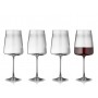 Lyngby - Glas Krystal Zero Rødvinsglas 4 Stk. - 54 Cl