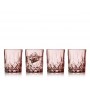 Lyngby Glas - Sorrento Whiskyglas - 4 stk - Pink