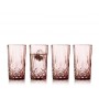 Lyngby Glas - Sorrento Highball - 4 stk - Pink